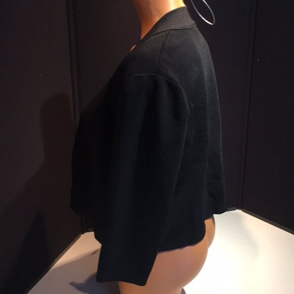 Anne Klein Black Half Sleeve Top Size Small - Picture 5 of 12